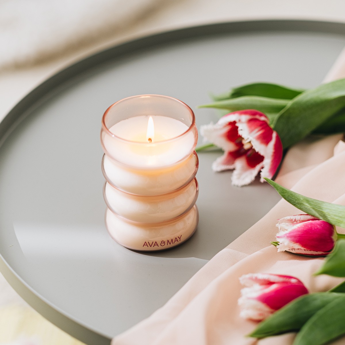 Bougie parfumée - Rêverie florale - Gardénia & vanille - 250 g