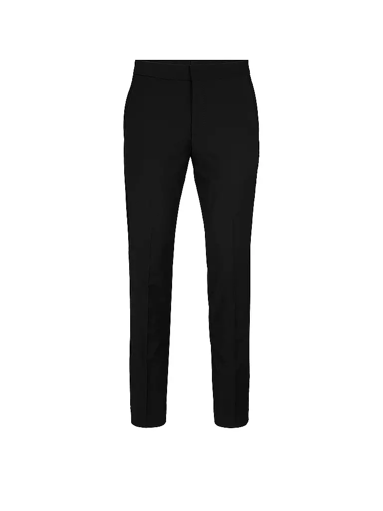 HUGO Smoking Anzughose Slim Fit HESTEN224E1X schwarz