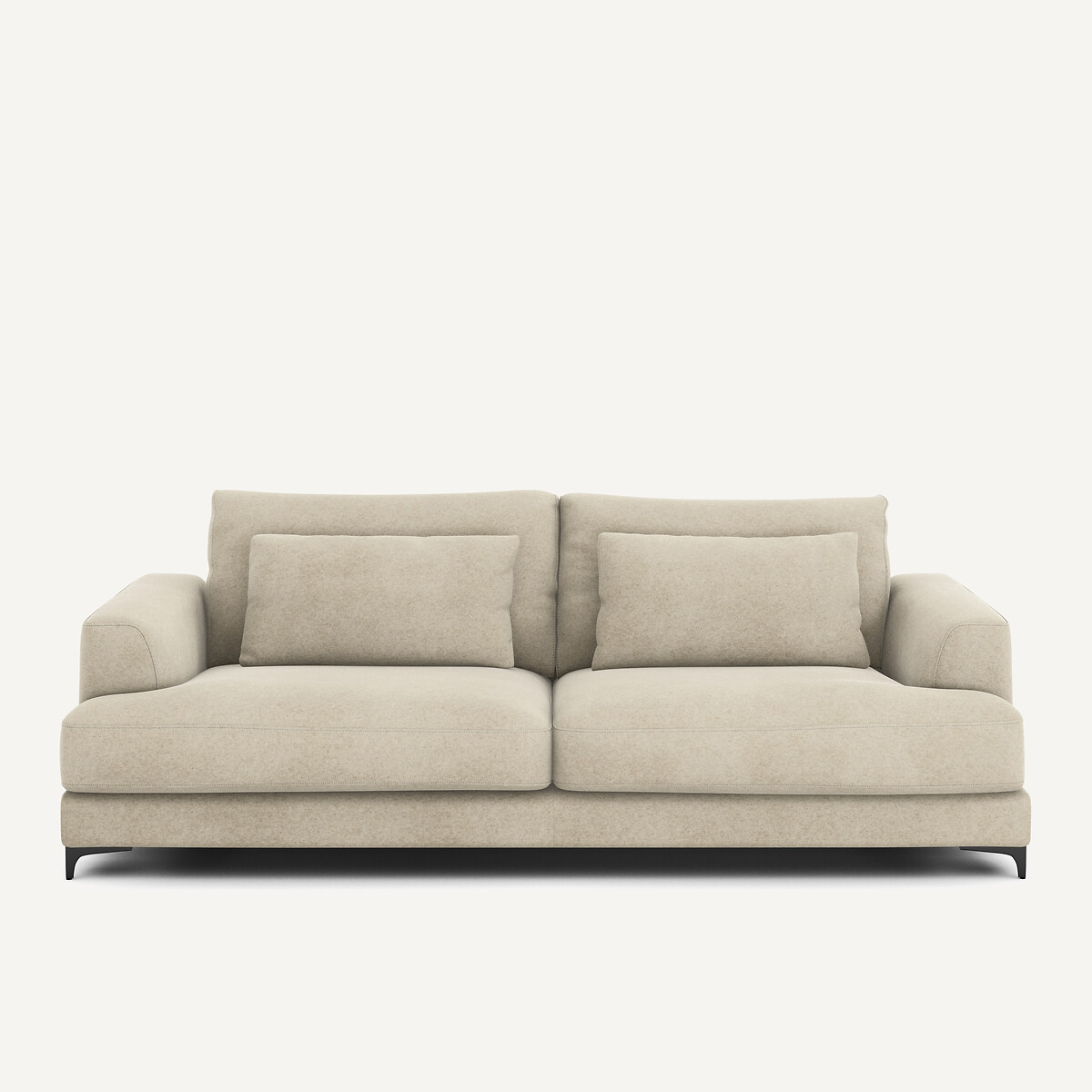 AM.PM<br>Sofá-cama de 4 lugares com forro de veludo, Marsile