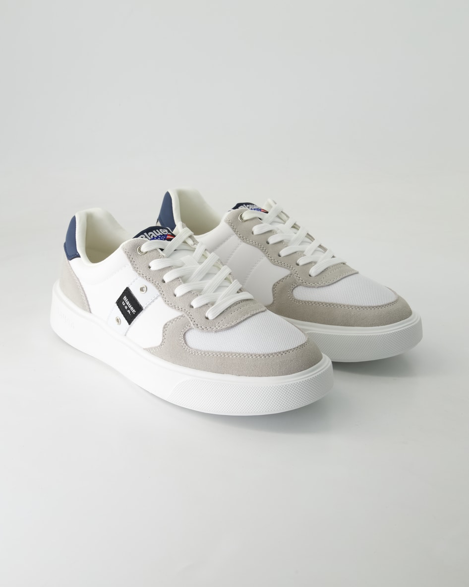 Blauer S5BUCK02 Sneaker in Weiß