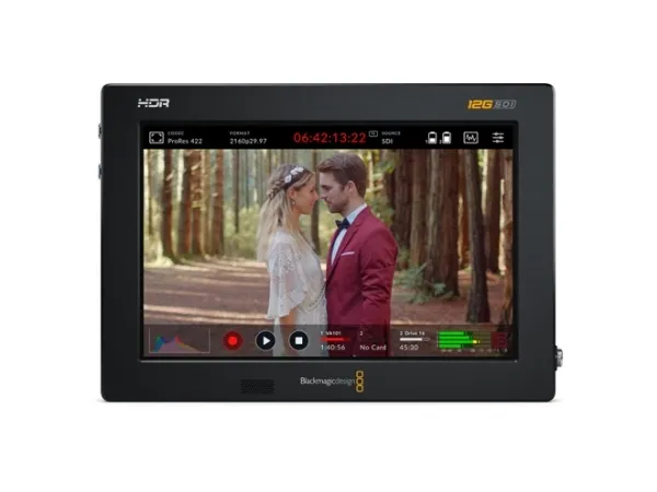 Blackmagic Video Assist 12G HDR - LCD / DVR combo - farve - på kamera - 7