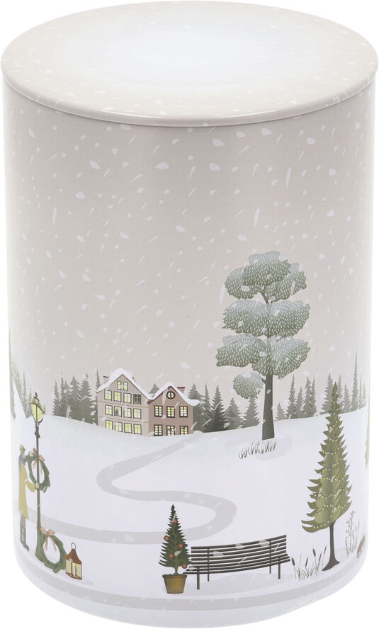 Bastian Kagedåse Vinter 10 x 14,5 cm Woodrose Metal Woodrose