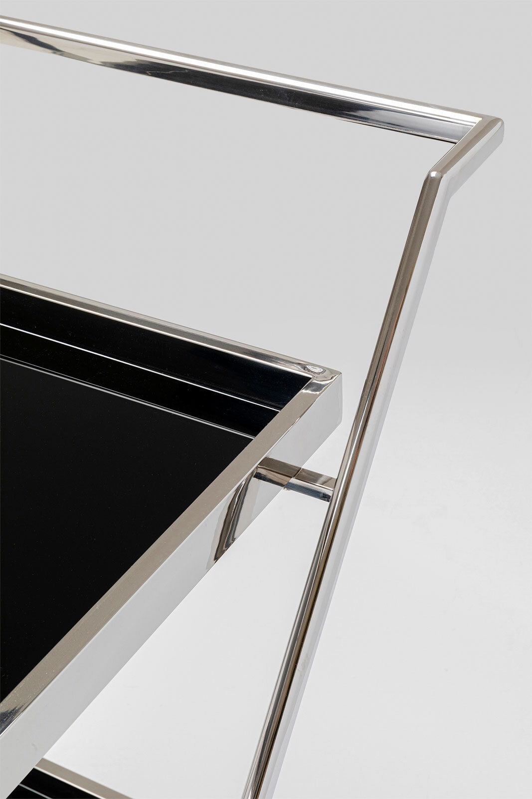 KARE DESIGN Servierwagen CASINO silber 75 x 89 x 50 cm