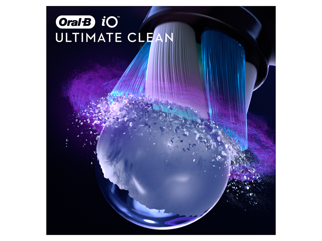 RECARGA ESCOVA ELÉTRICA ORAL-B IO ULTIMATE CLEAN PRETO 2 UNIDADES