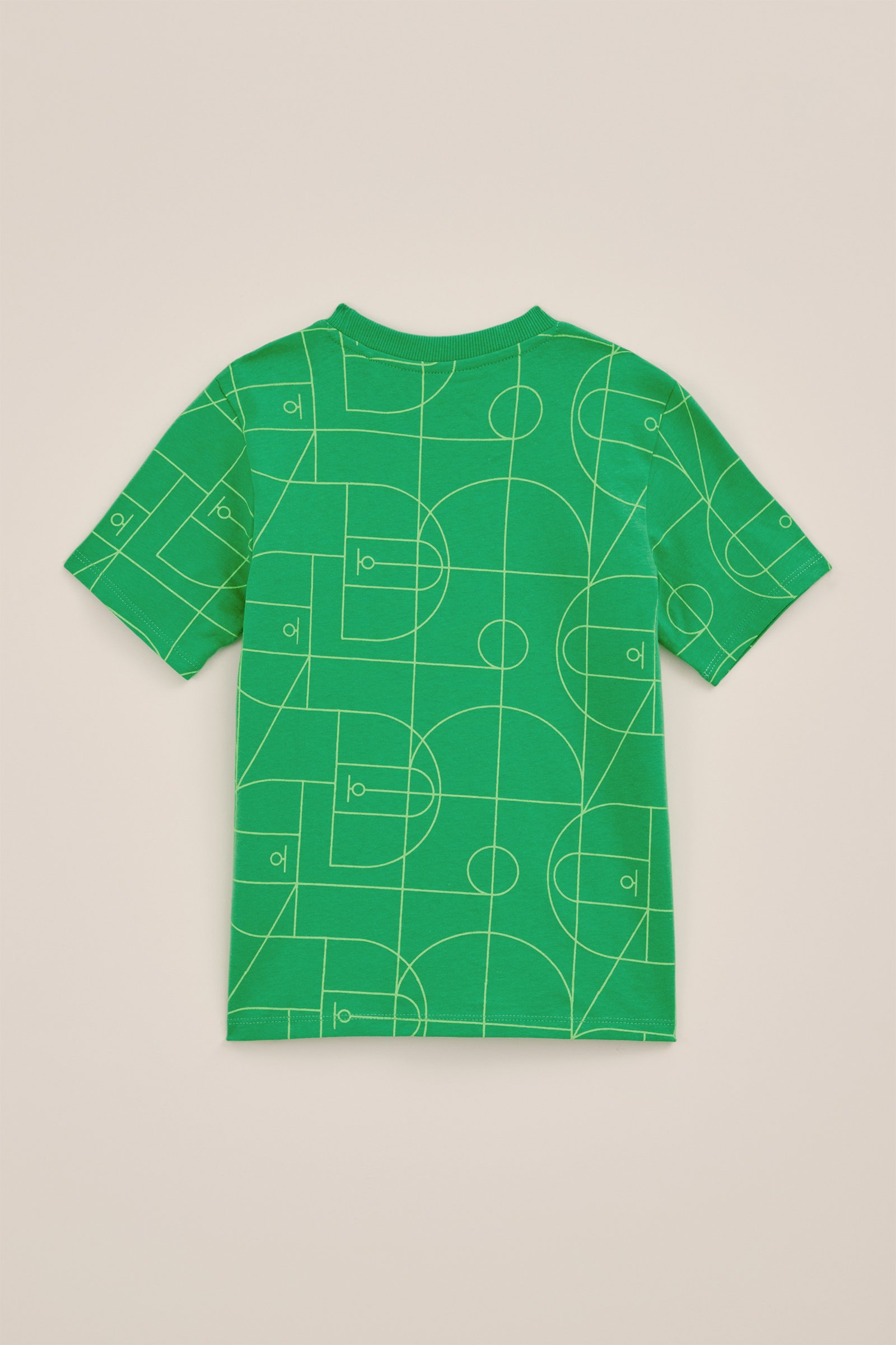 Jongens T-shirt met dessin WE Fashion Lichtgroen