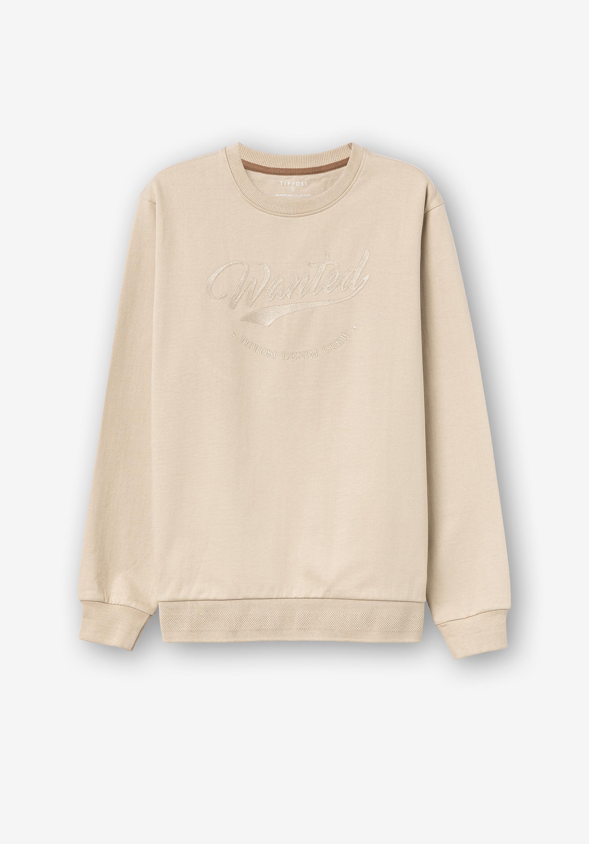 Sweatshirt com Bordado Frontal