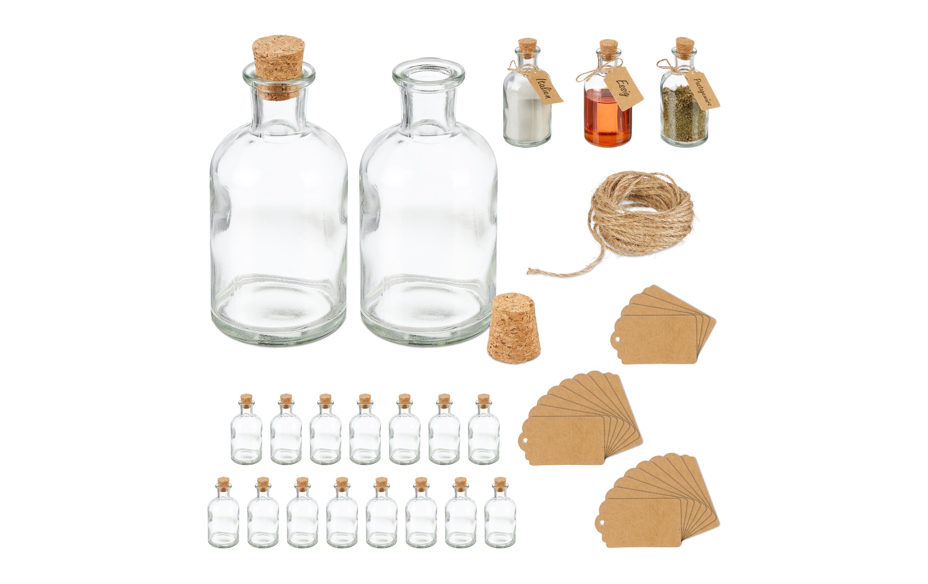 Einmachflasche 125 ml, 20 StückMiniaturflaschen zum Befüllen