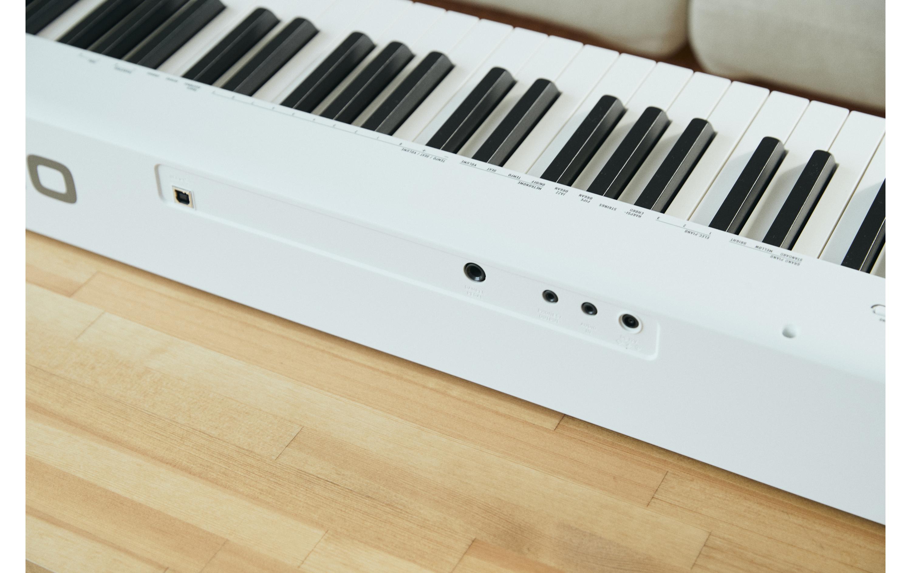 E-Piano CDP-S110WE Weiss<br>Das Einsteigermodell der CDP-S Digitalpiano-Serie mit gewichtetem Scaled-Hammer-Action-Keyboard II mit 88 Tasten