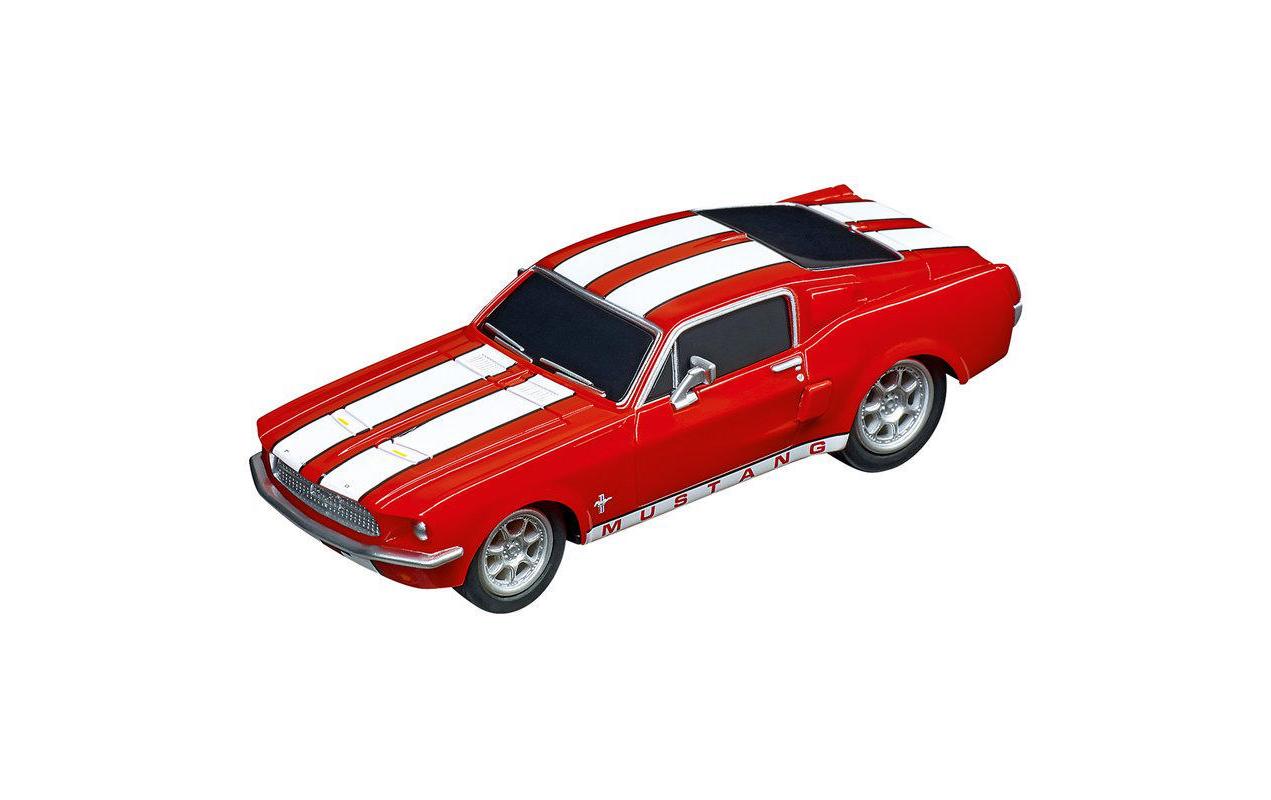 Rennbahnauto GO! Ford Mustang '67 Racing RedSlotcar mit offizieller Lizenz für Carrera GO!