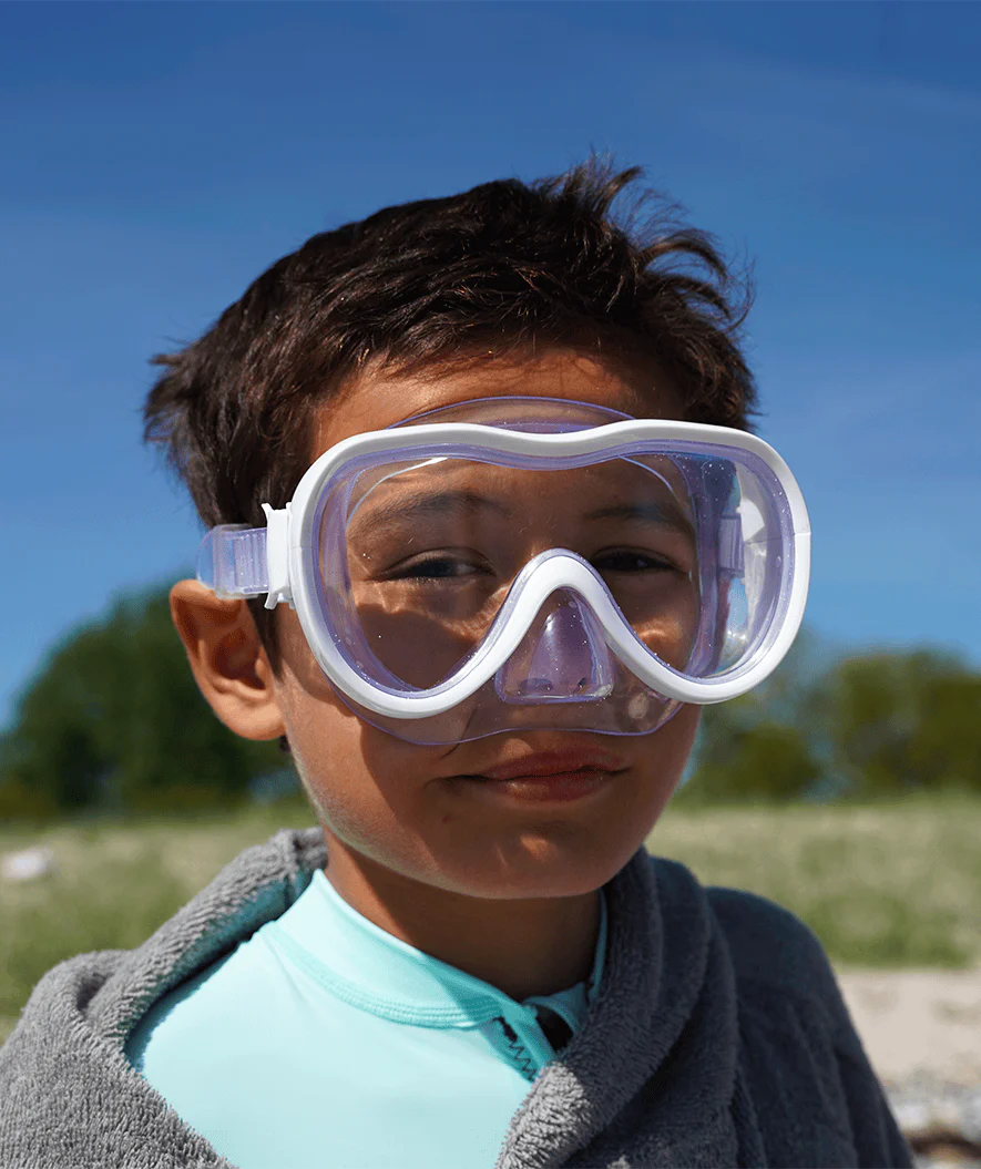 Watery Combo snorkelsæt til junior (8-15) - Odine - Hvid