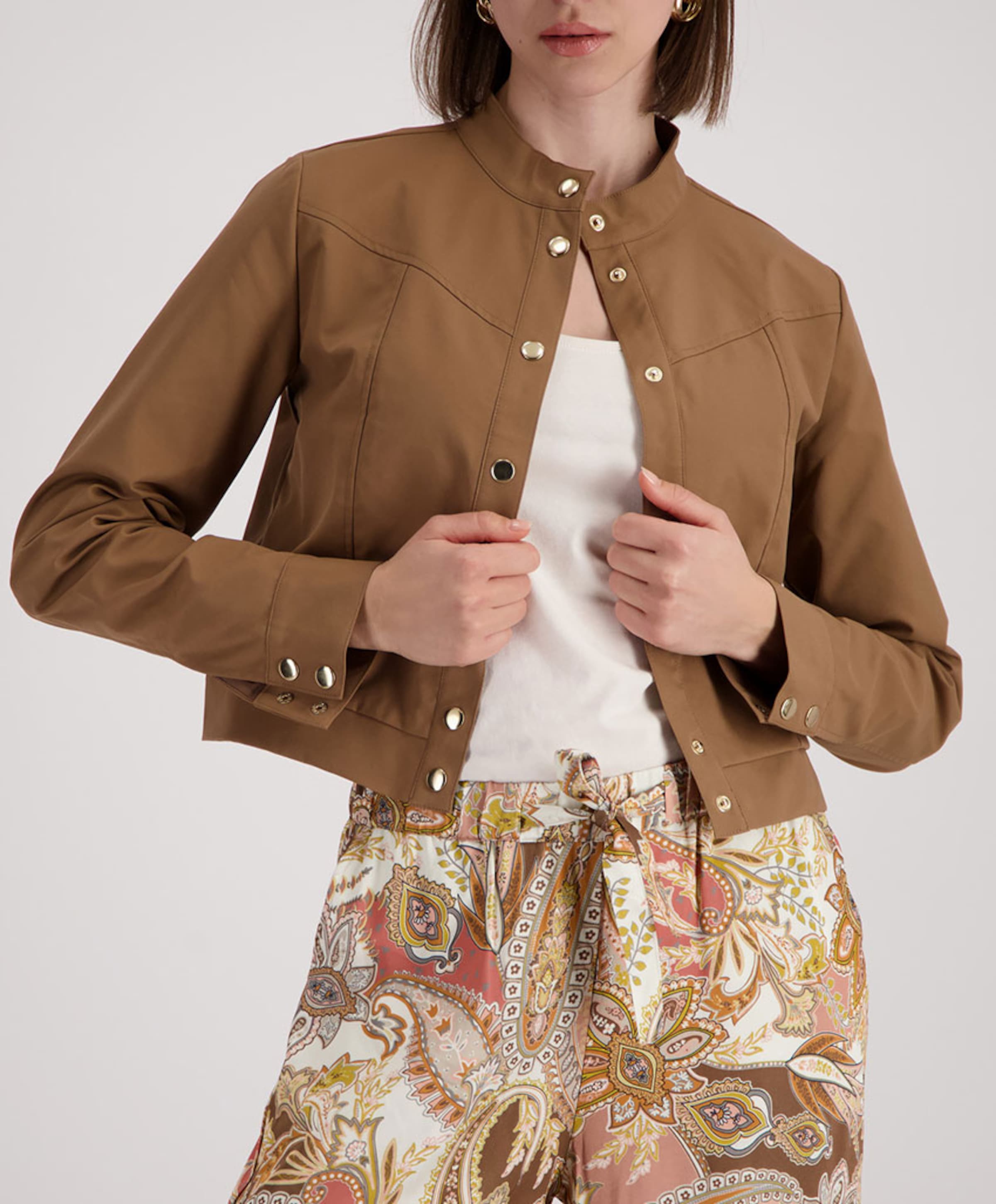 Monari Dames jas bruin