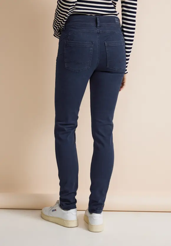 Free to move Jeans - dark blue soft washed