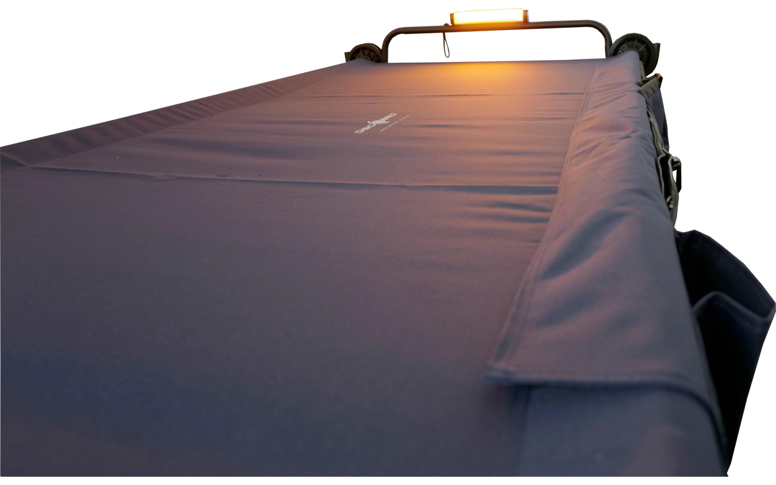 Disc-O-Bed Campingliege XLT Exklusiv Edition mit Taschenlampe