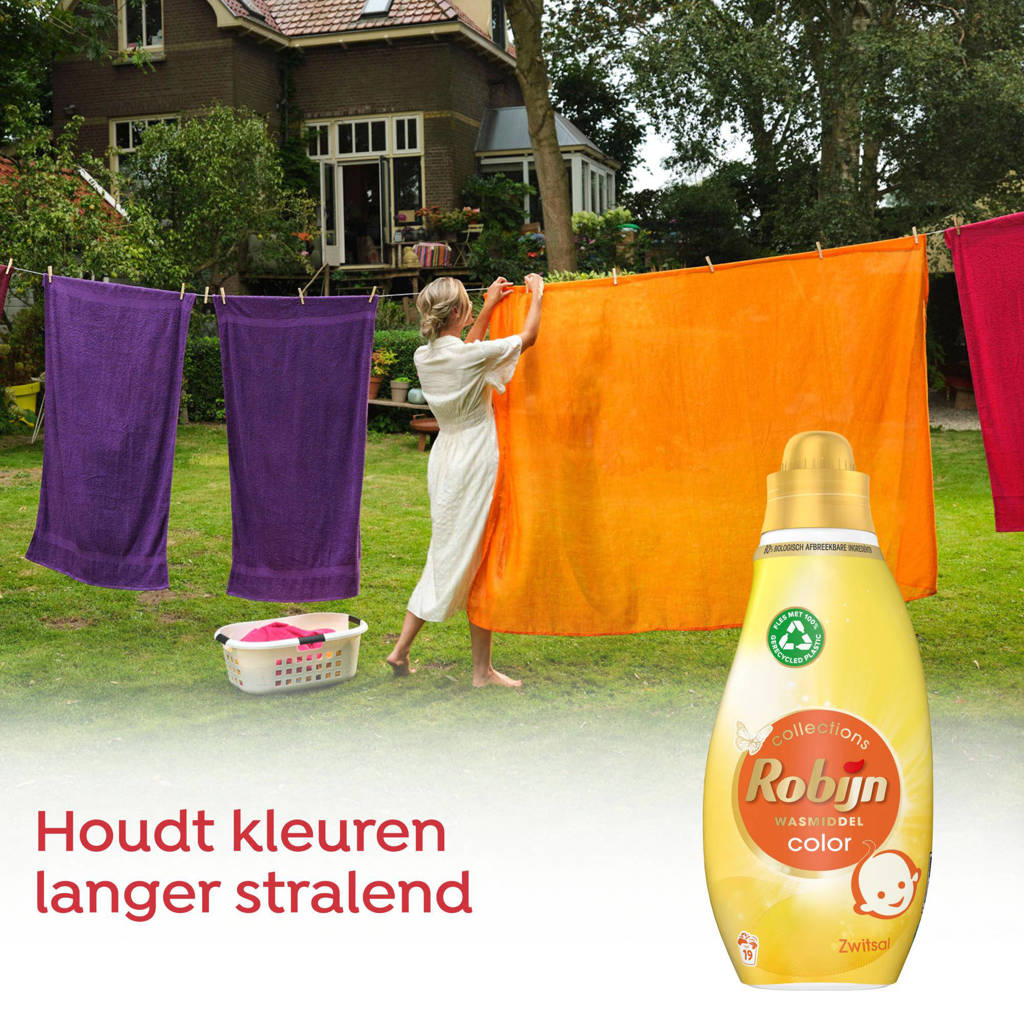 Topvloeibaar wasmiddel Color Zwitsal - 8 x 19 wasbeurten - 152 wasbeurten