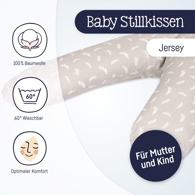 Stillkissen Jersey - Twiggy