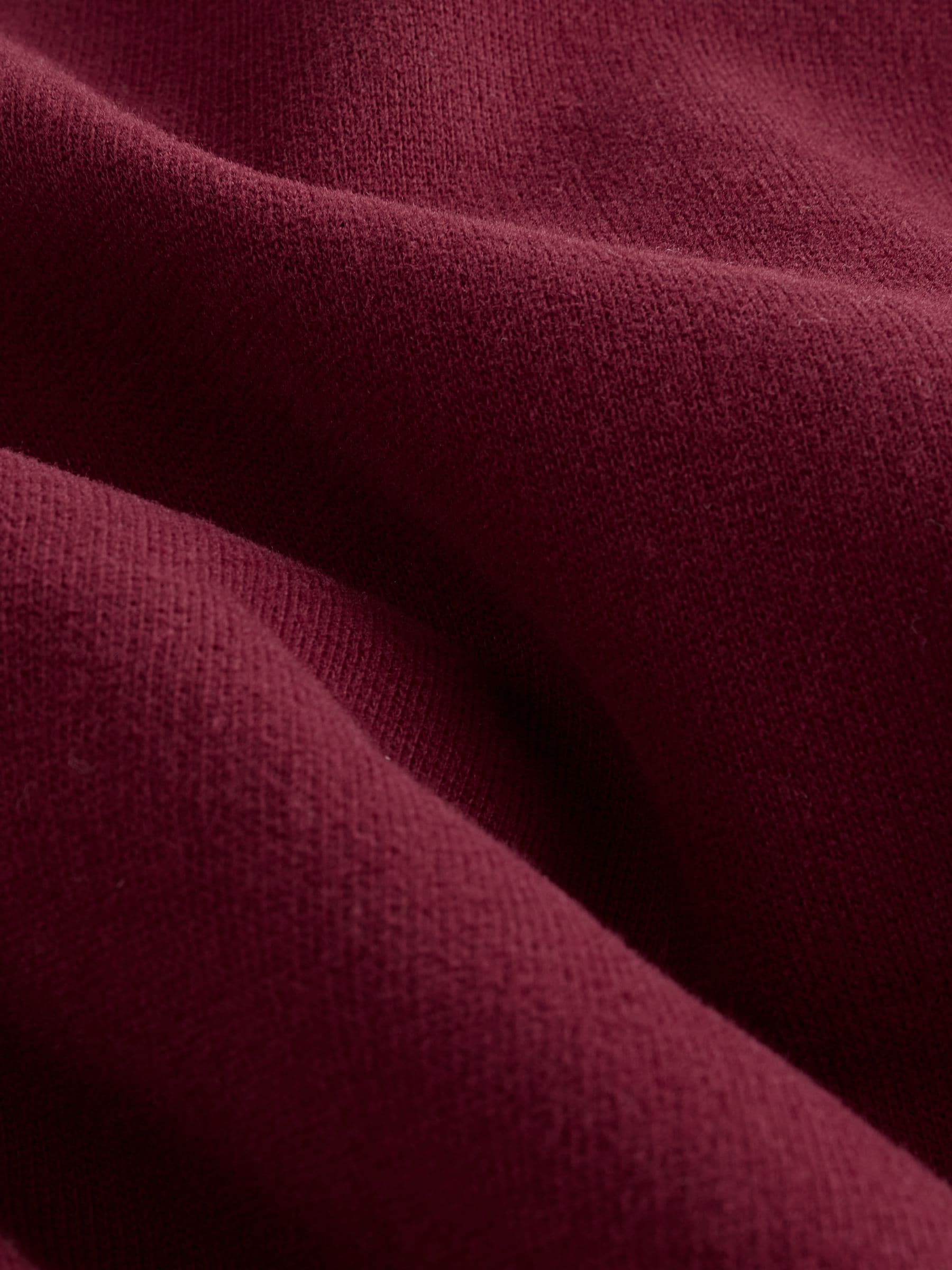 Bordeauxrood - Sweatshirt met kwartrits (3mnd -7jr)