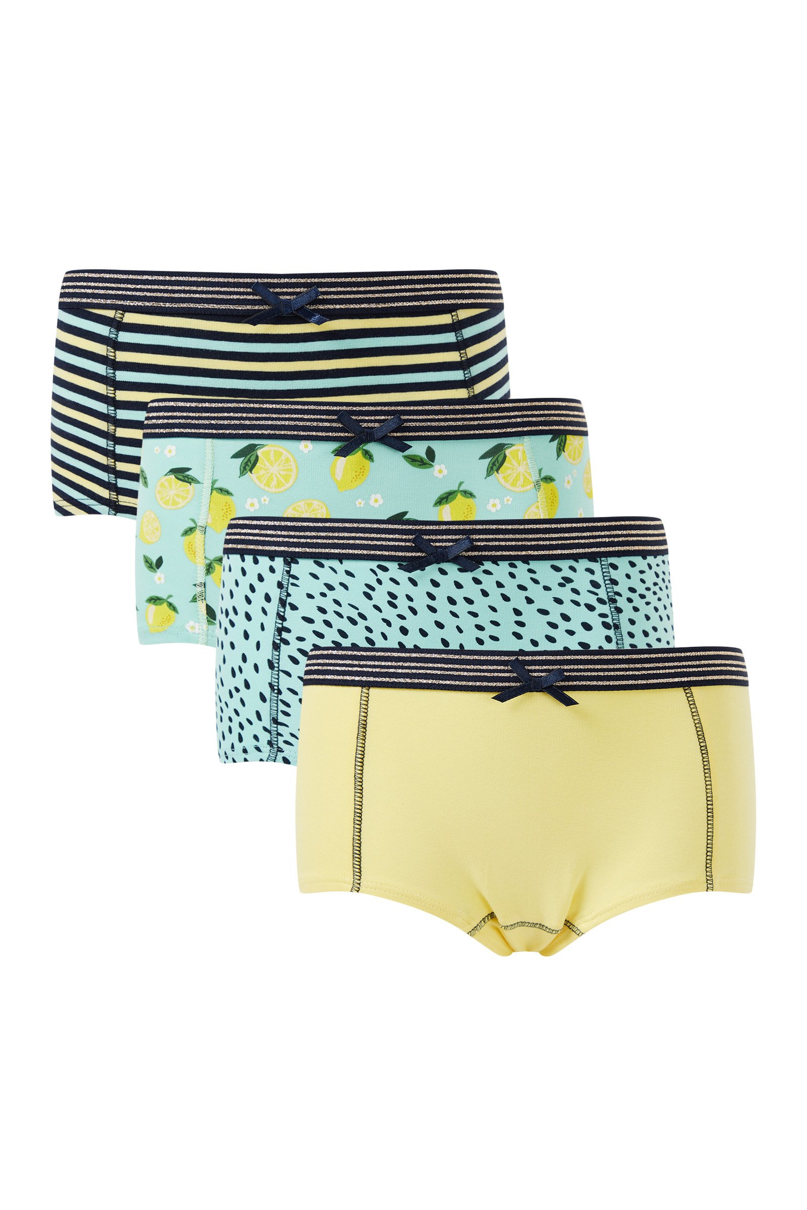 Meisjes hipsters, 4-pack WE Fashion Multikleur
