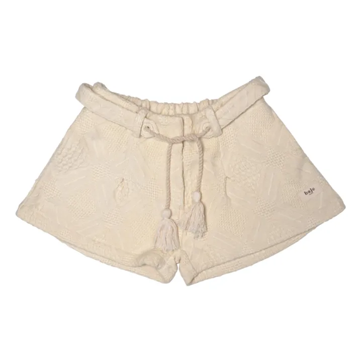 Baje Studio Short Yula Tissé | Crème