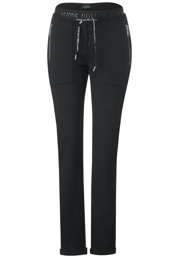 Casual Fit Joggpants - Black