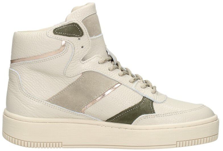 Sub55 Veterschoenen Hoog gebroken wit