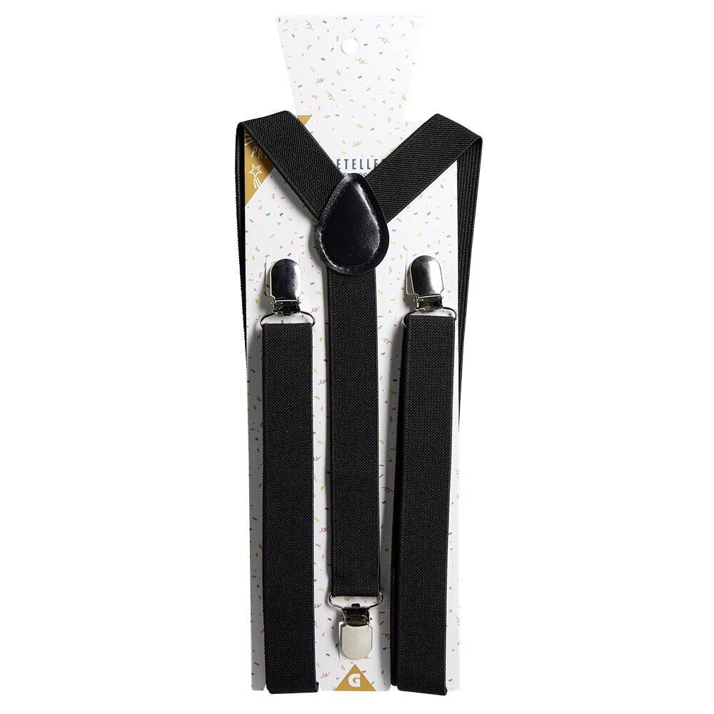 Bretelles fantaisies noires ou blanches L100cm