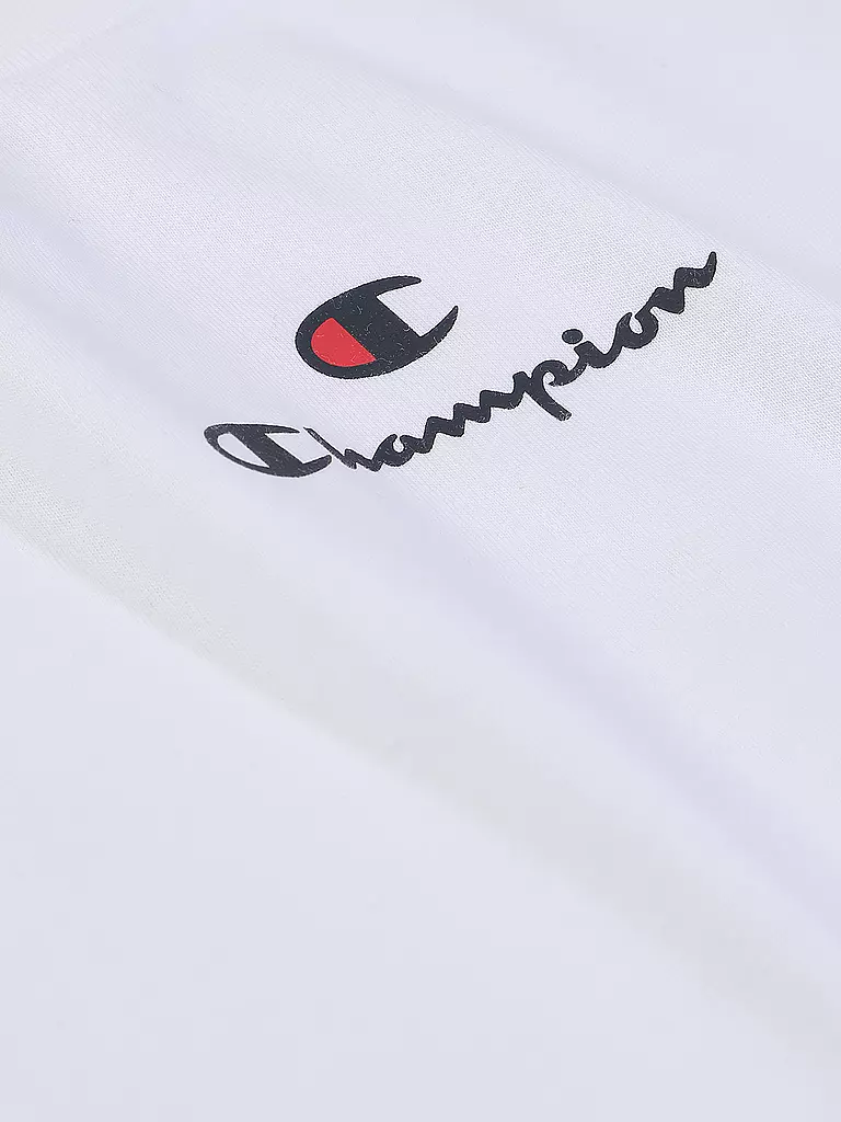 CHAMPION Jungen Langarmshirt  weiss