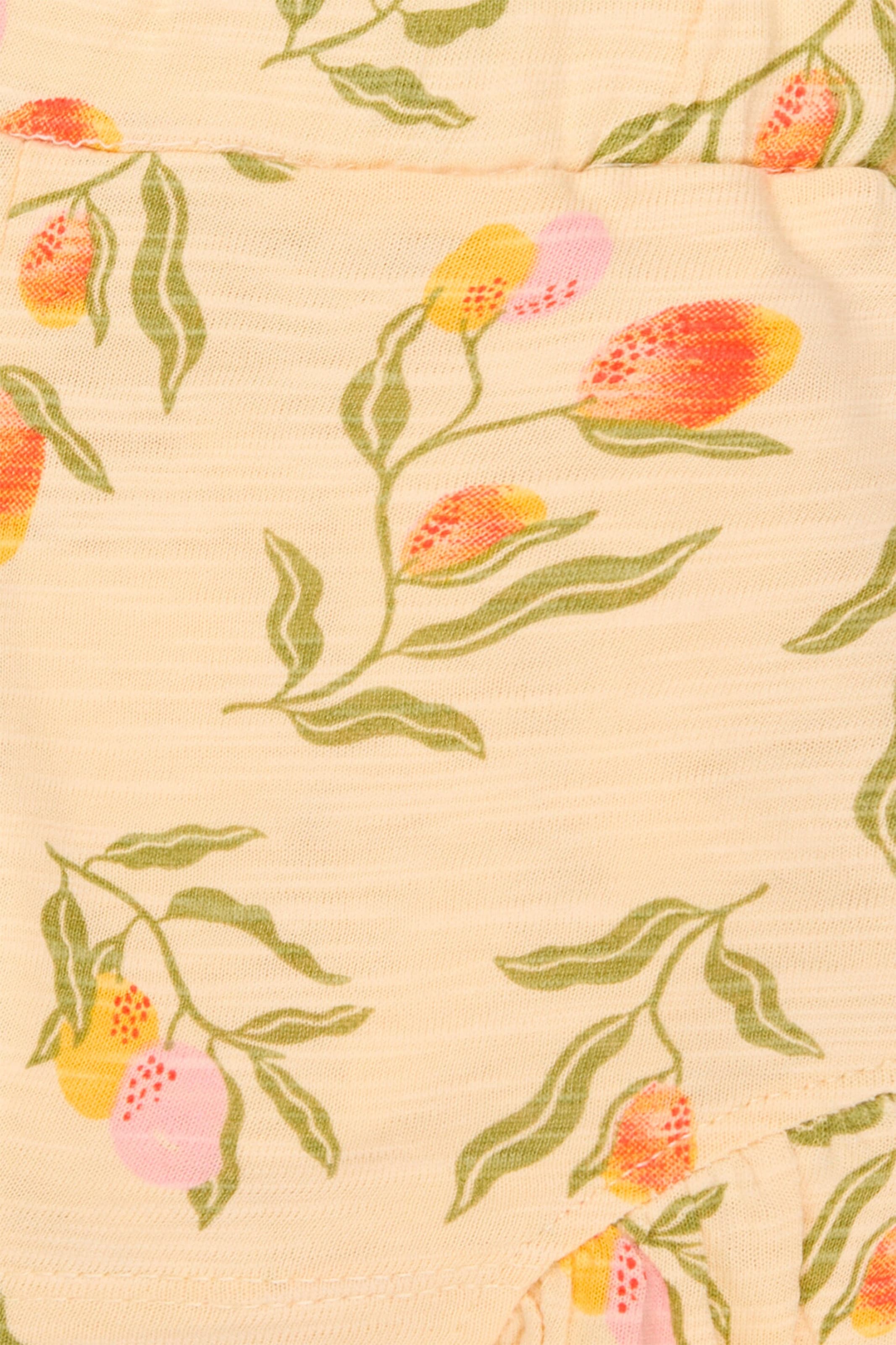 Noppies Baby Shorts Marion Fruit pattern Medium Yellow
