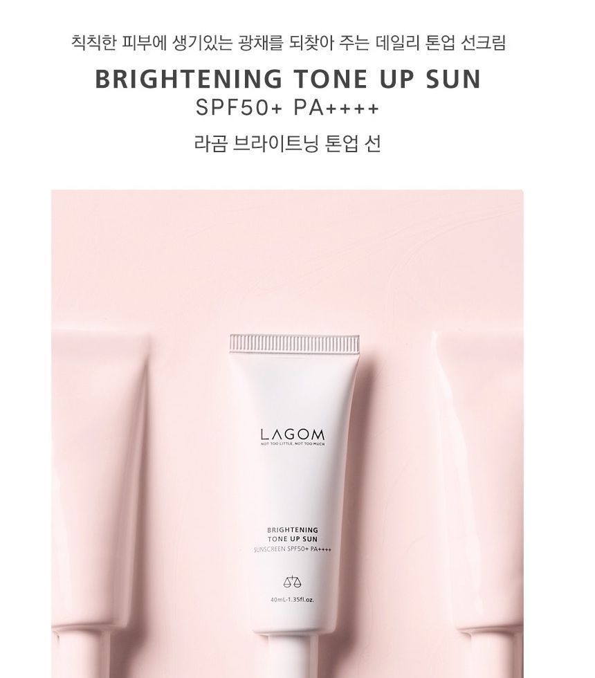 LAGOM - Verhelderende Tone Up Sun