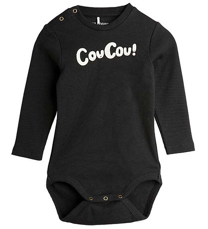 Mini Rodini Body L/æ - Rib - Coucou - Schwarz