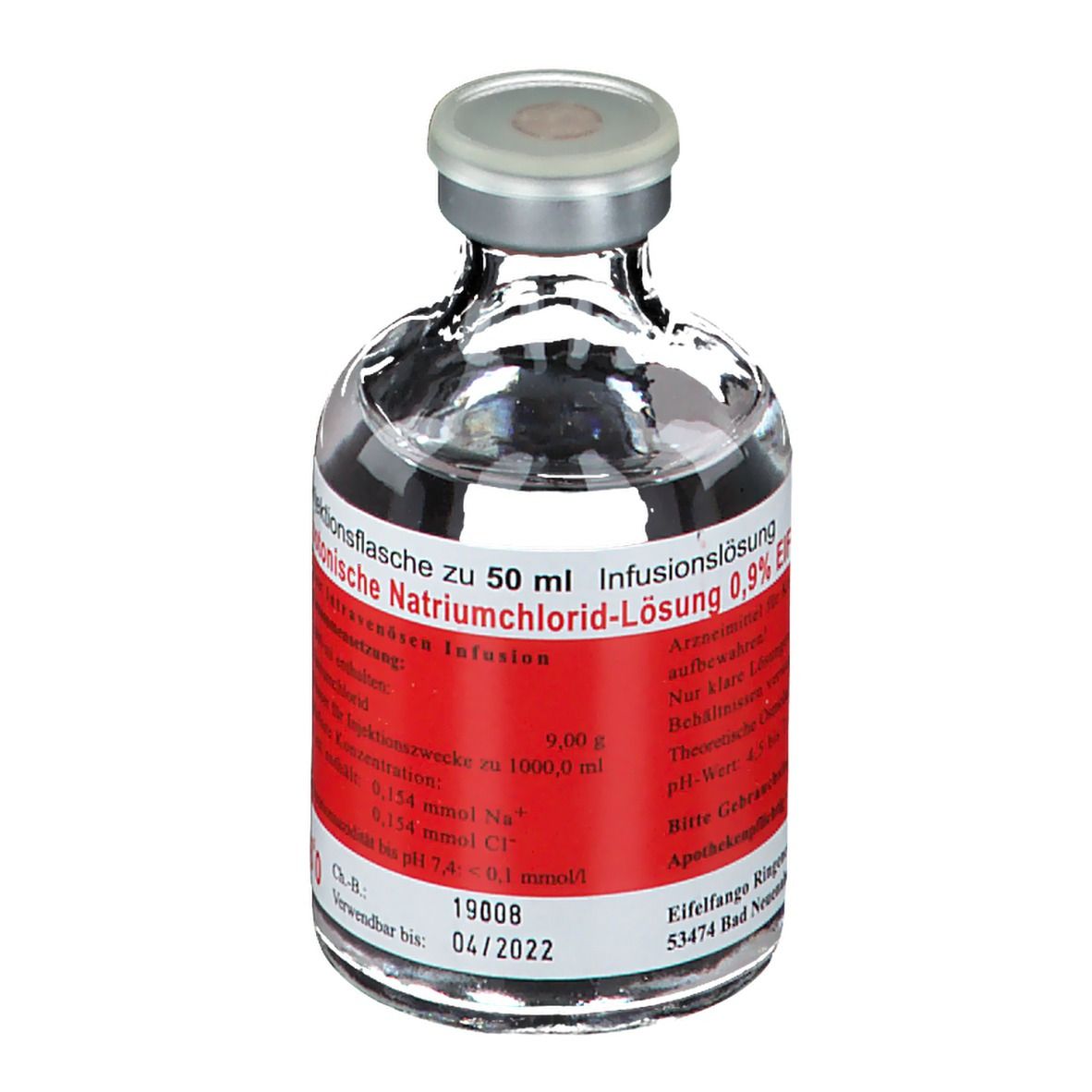 ISOTONISCHE NaCl Lösung 0,9% Eifelfango