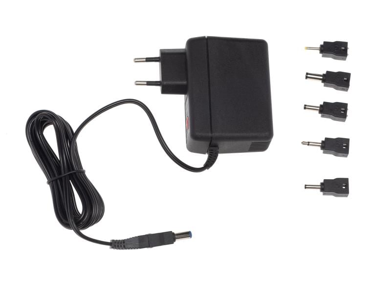 Alpha Elettronica Steckernetzteil  max. 24 W, 3-12 V Schaltnetzgerät AC/DC stabilisiert