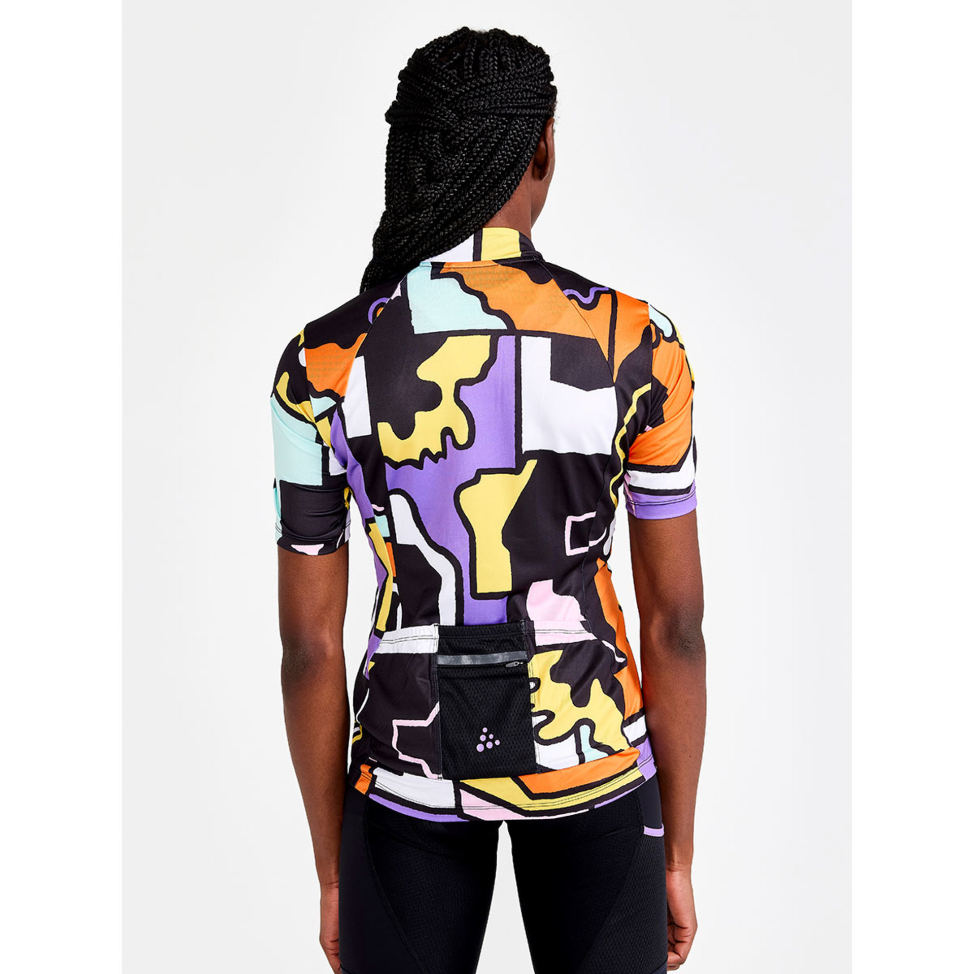 Craft ADV Bike Offroad Fietsshirt Korte Mouwen Multi Dames