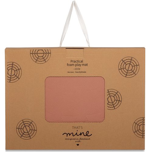That's mine foam speelmat - rond - 110 cm - plum