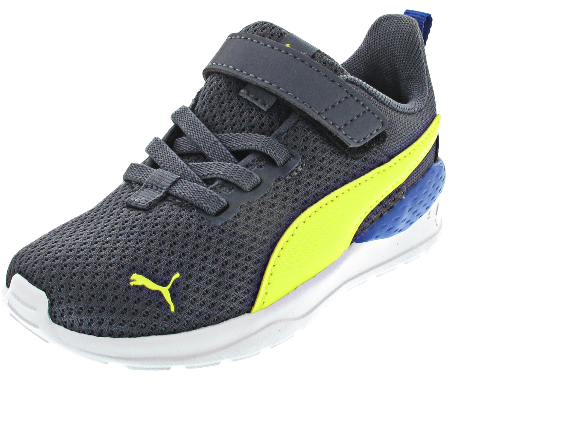Puma Anzarun Lite AC Inf Klettlauflernschuh grau