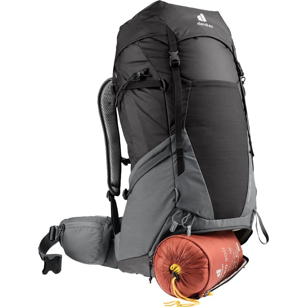 deuter Futura Pro 40l Trekkingrucksack black graphite