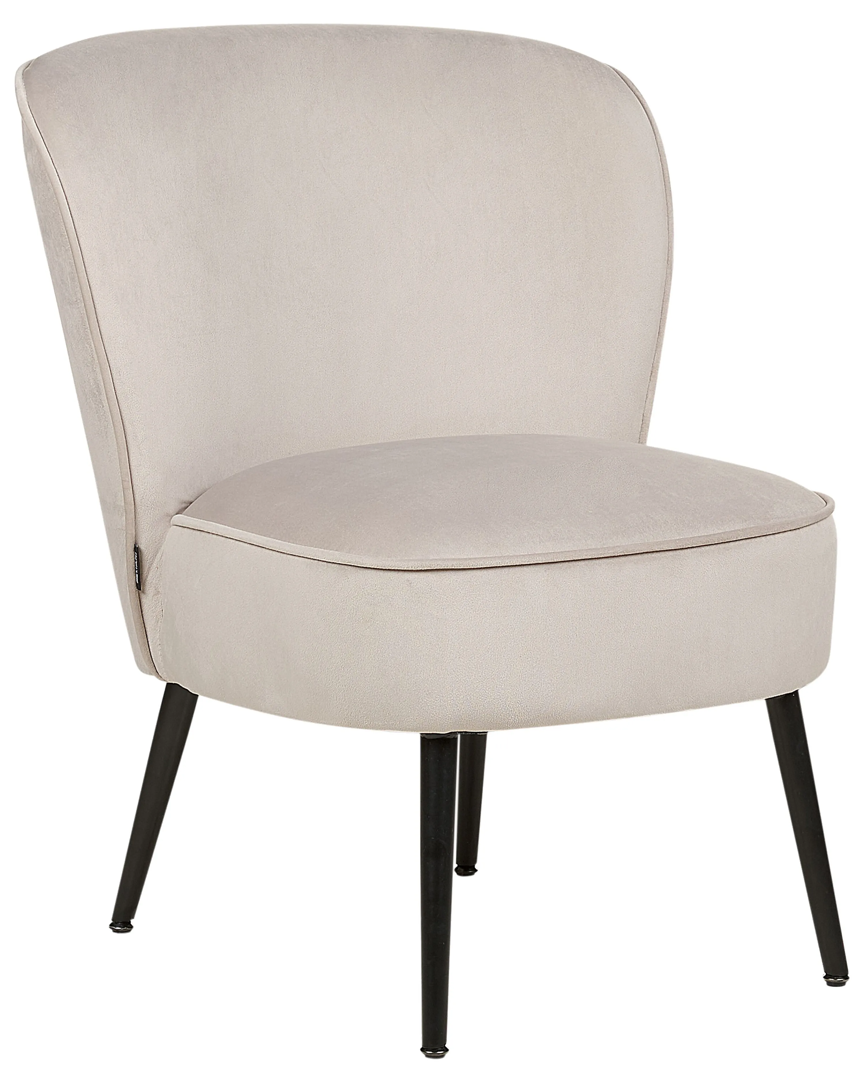 Fauteuil VOSS Fluweel Taupe