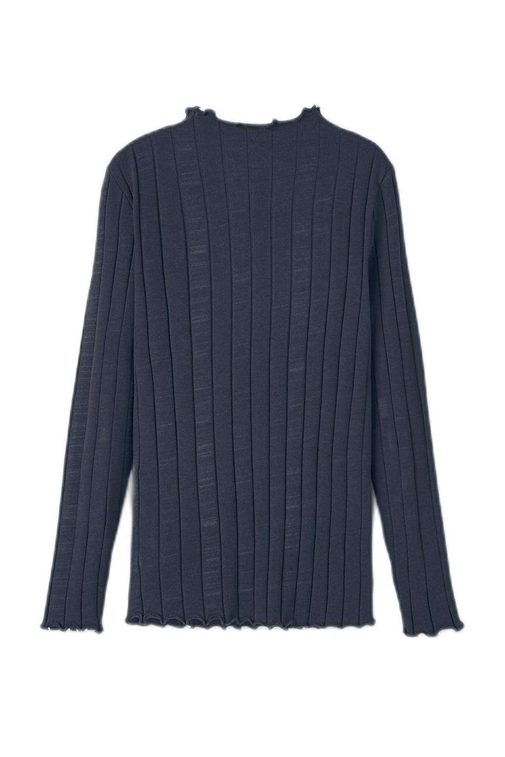 NAME IT longsleeve NKFNOLINE donkerblauw