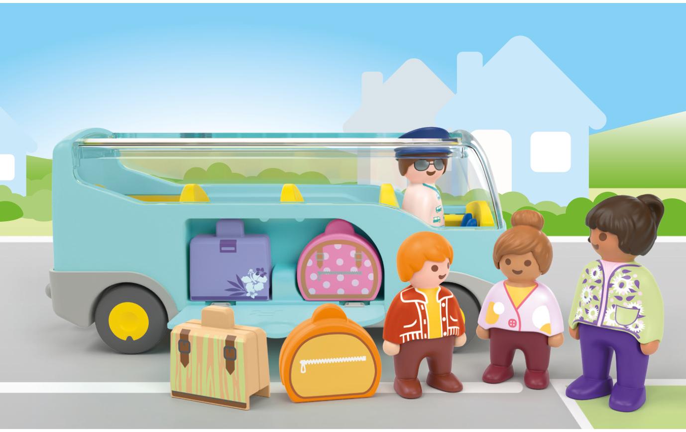Junior Reisebus 71682Nachhaltiges Spielzeug aus pflanzenbasierten Kunststoffen