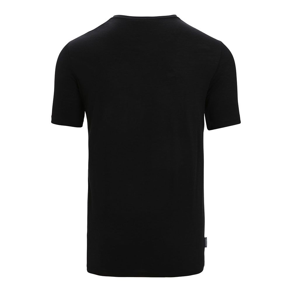 Icebreaker TECH LITE II - Tee-shirt Homme black