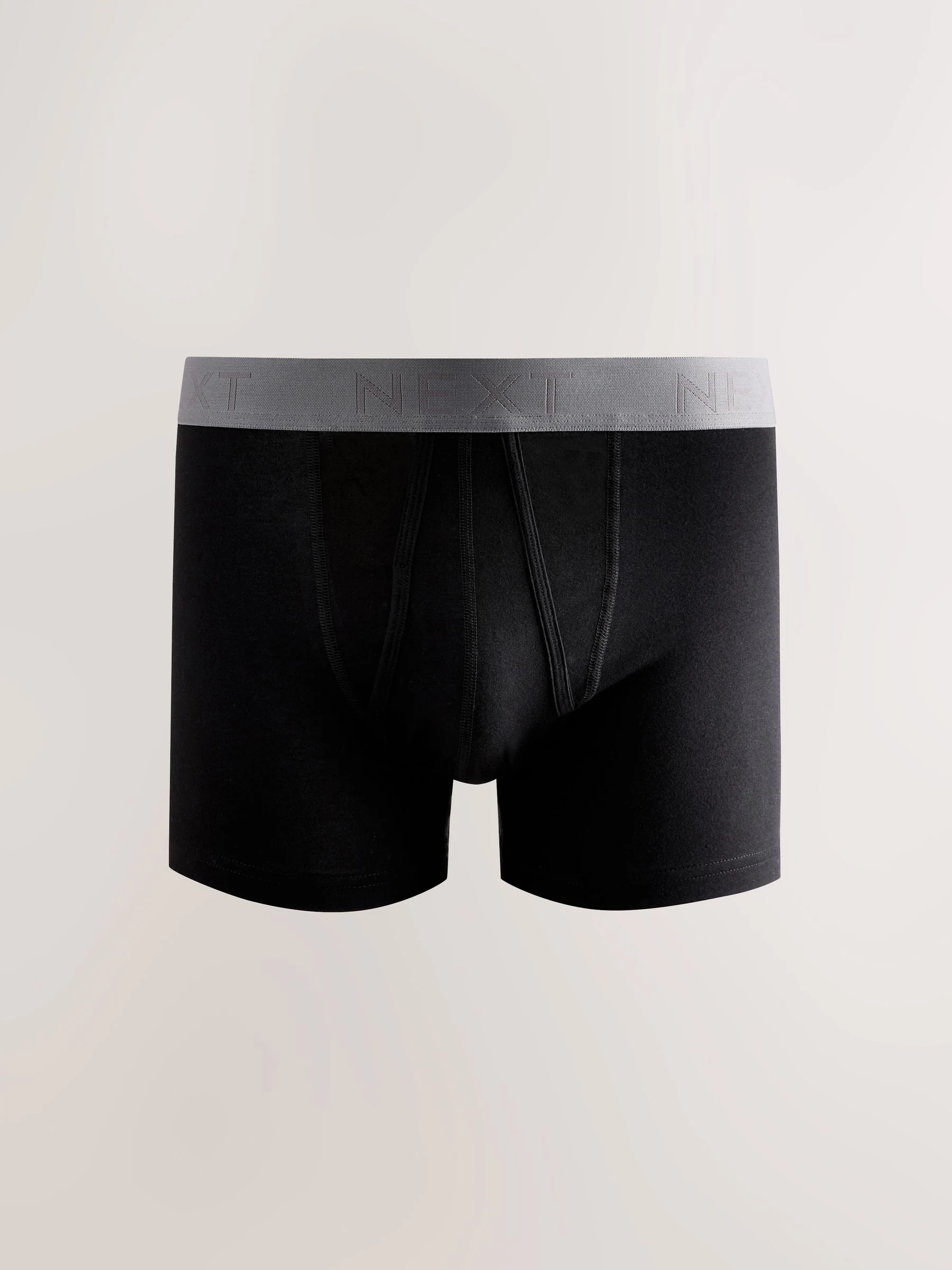 Zwarte neutrale taillebanden - 8 Boxershorts zonder plooi