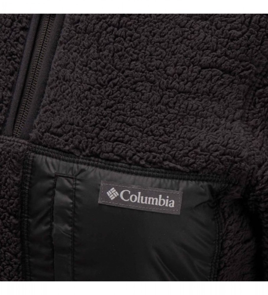 Camisa de lã Sherpa preta da Columbia