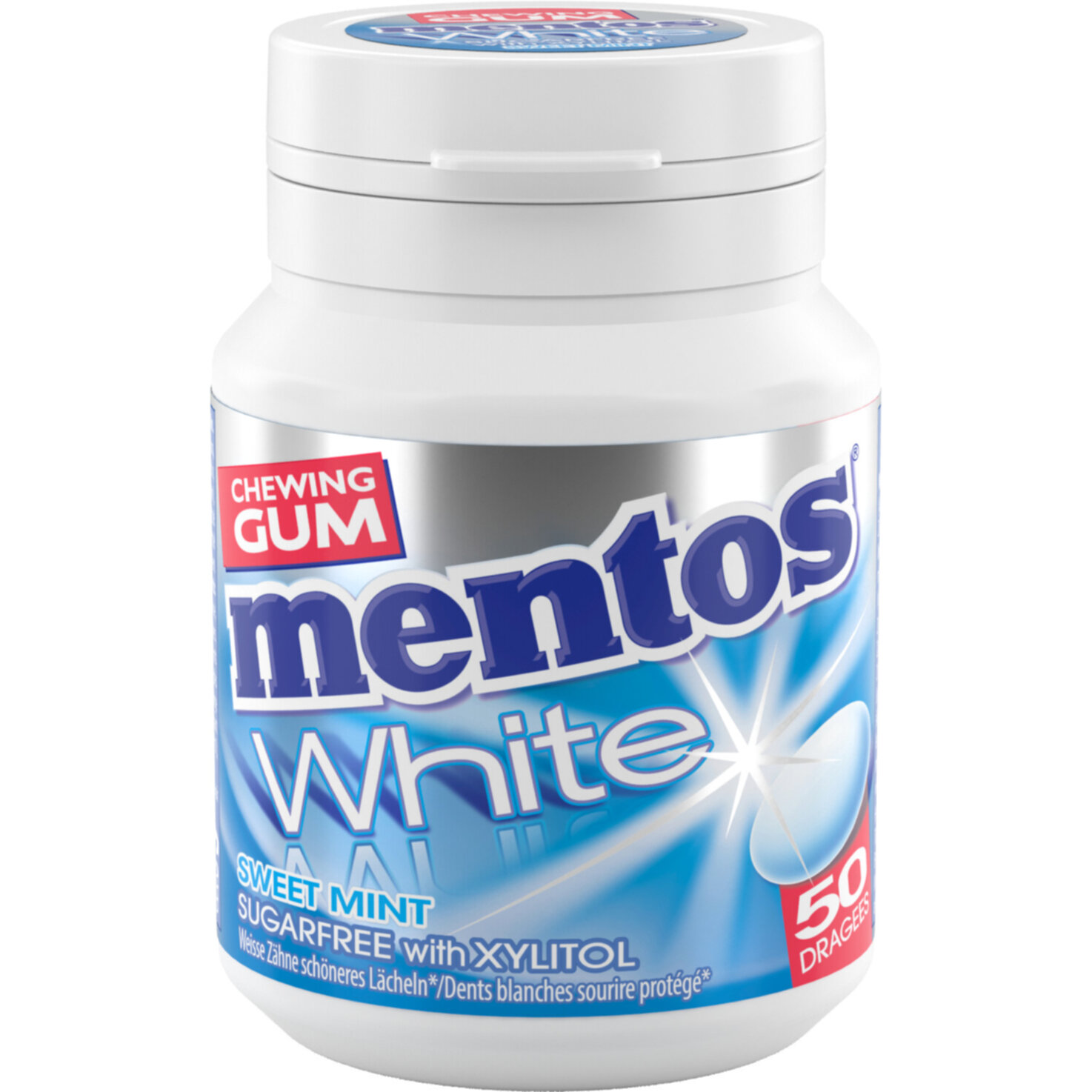 Mentos White Sweet Mint Bottle