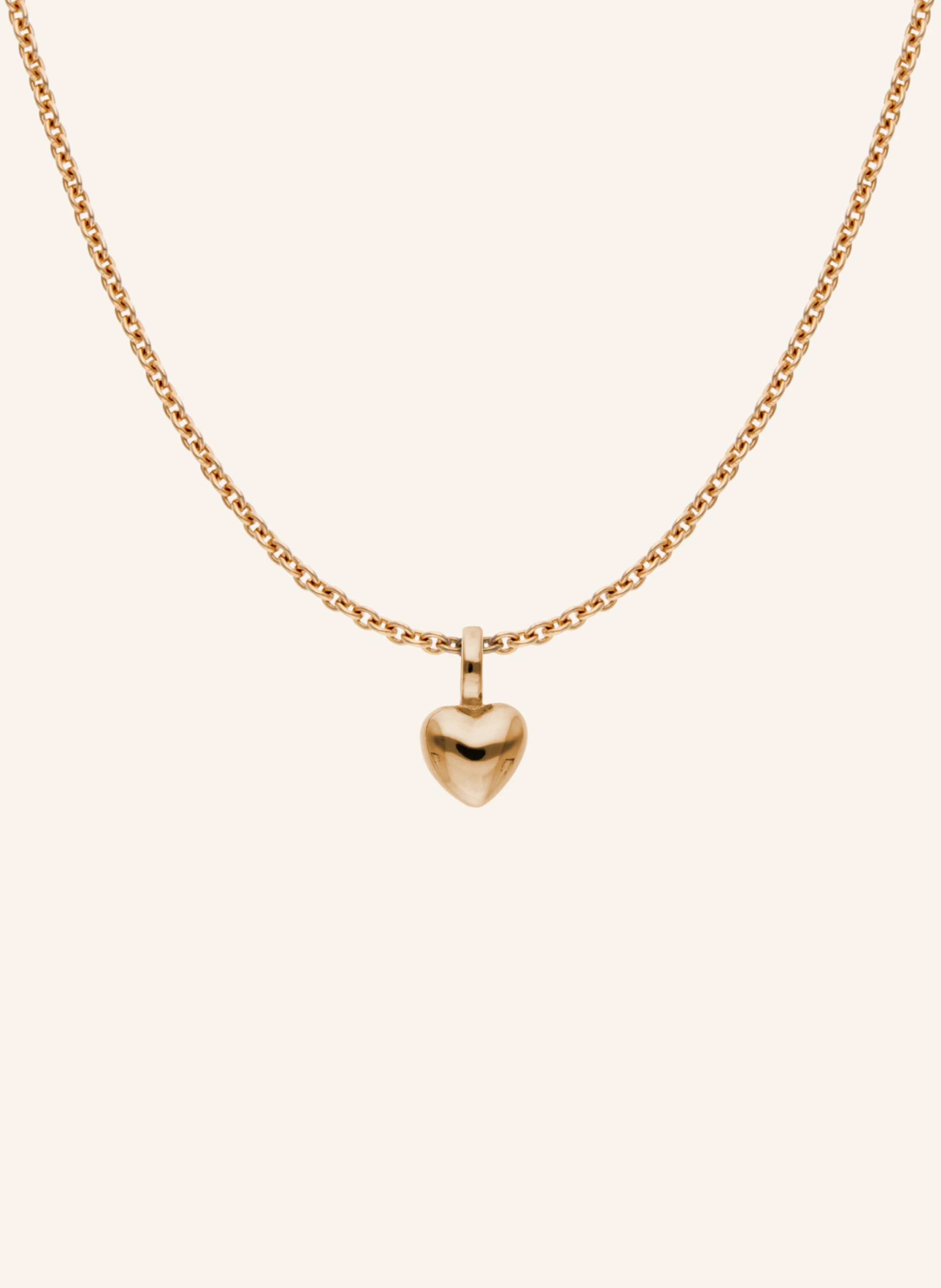 CADA Kette ROUND TINY HEART