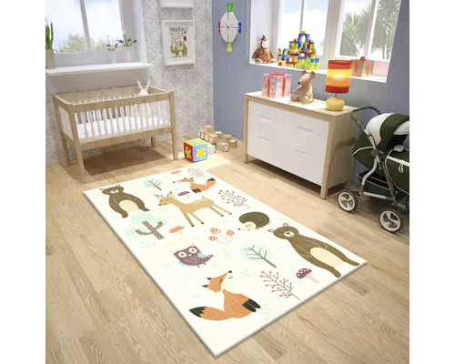 Romance Nela Woodland Animals vloerkleed 80x150 cm
