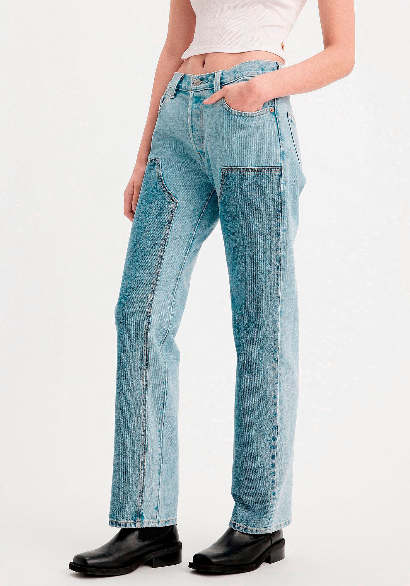 Levi's® Straight-Jeans »501® 90S CHAPS MED IN«
