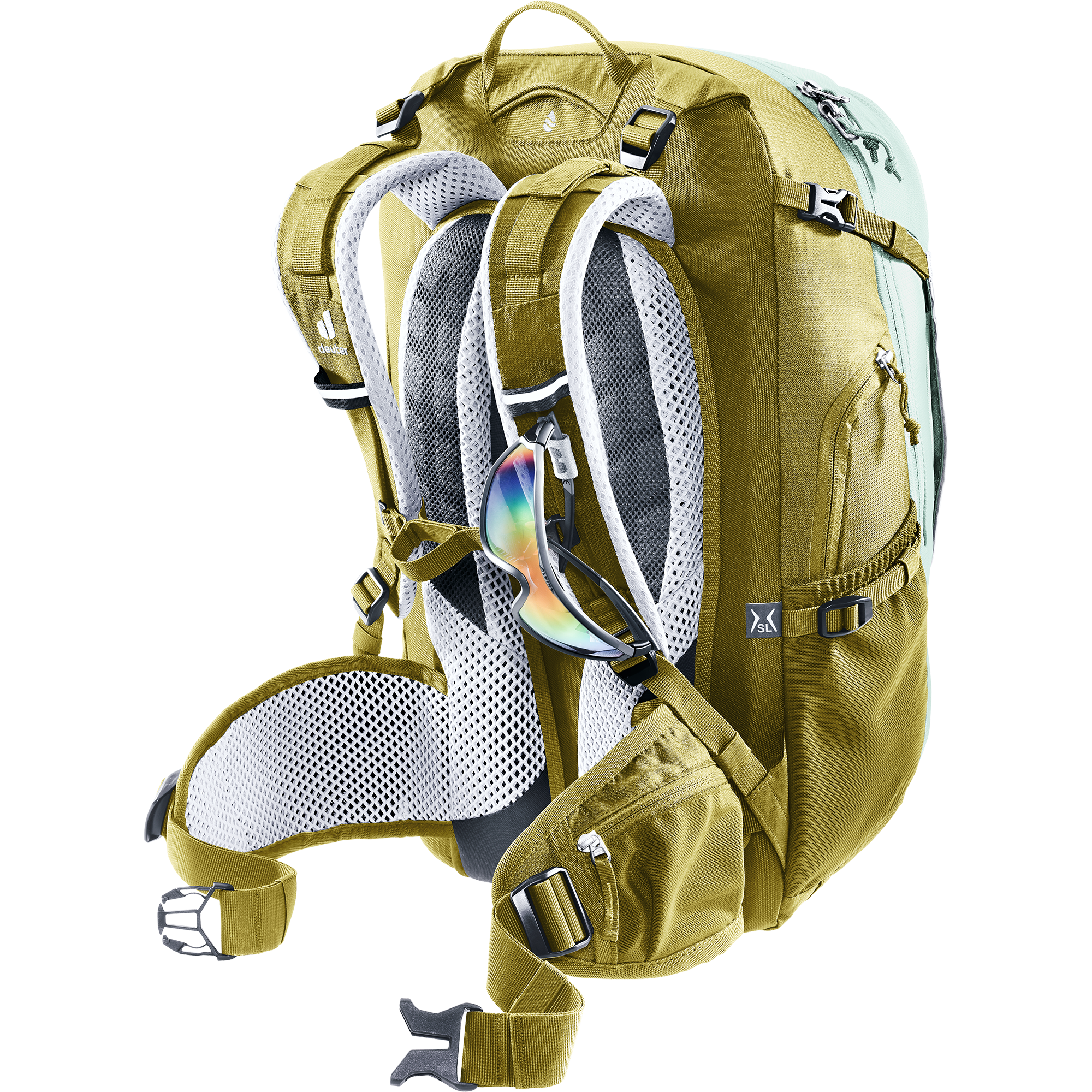 deuter Trans Alpine 28l SL Bike Rucksack Damen frost linden