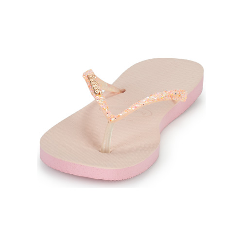 Havaianas - SLIM GLITTER FLOURISH - Rose