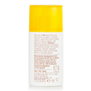 Clinique Clinique Mineral Sunscreen Fluid For Face SPF 50 - Sensitive Skin Formula 30ml/1oz