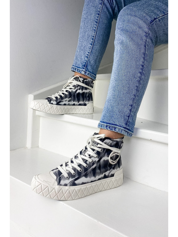 Palladium - PALLA ACE Mid Tiedye Black