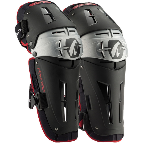 Forma - Genouillères Tri-Flex Noir / Rouge